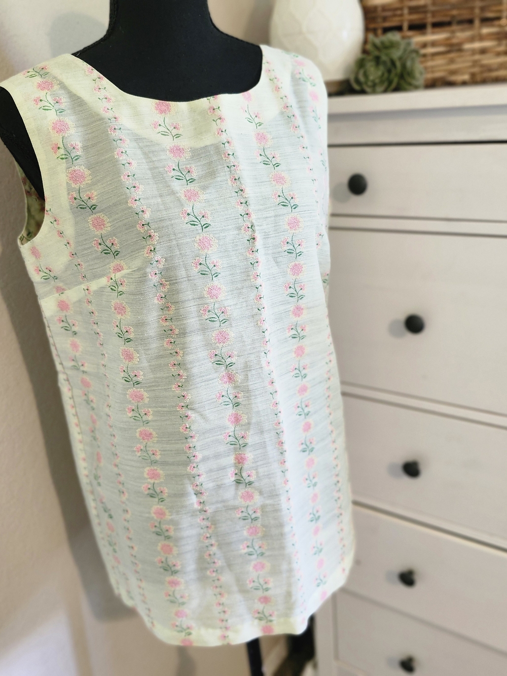 Women's 90s Vintage Cottagecore Floral Top